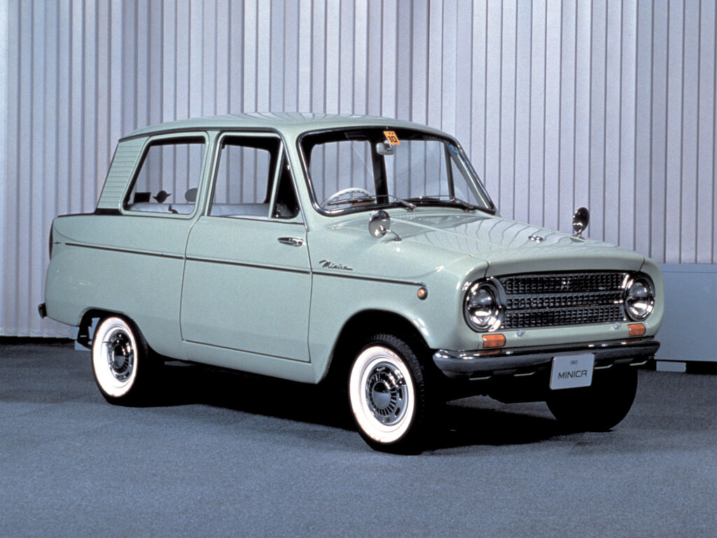 Mitsubishi Minica (LA20) 1 поколение, купе (10.1962 - 10.1964)